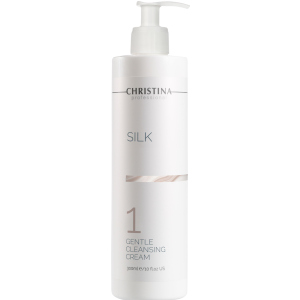 М'який крем, що очищає Christina Silk Gentle Cleansing Cream 300 мл (7290100364406)