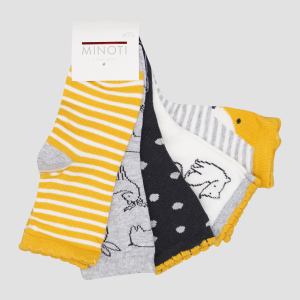 Набір шкарпеток Minoti Tg Sock 32 35229JNR 29-30 5 пар Жовтий (5059030619978) ТОП в Луцьку