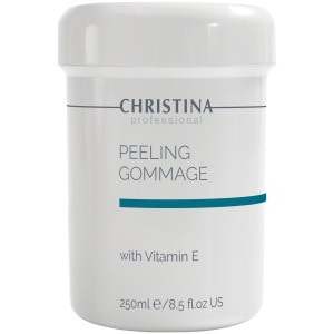 хороша модель Пілінг-гомаж для всіх типів шкіри Christina Peeling Gommage with Vitamin E 250 мл (7290100360316)