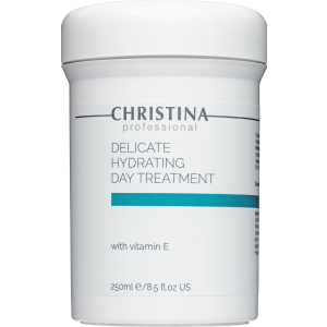 Деликатный увлажняющий крем для нормальной и сухой кожи Christina Delicate Hydrating Day Treatment with Vitamin E 250 мл (7290100361153) лучшая модель в Луцке