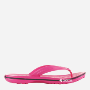 В'єтнамки Crocs Jibbitz Crocband Flip 11033-6X0-M5/W7 37-38 22.9 см Рожеві (887350136364)