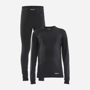 Дитячий комплект термобілизни Craft Core Dry Baselayer Set Junior 1909713-999000 146-152 см (7318573429481) в Луцьку