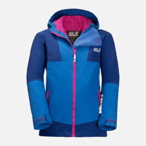 Зимова куртка Jack Wolfskin Snowsport Jacket Kids 1607601-1201 140 см (4055001938117) краща модель в Луцьку