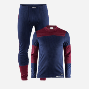 Комплект чоловічої термобілизни Craft Baselayer Set Man 1905332-391497 XS Maritime Rio (7318572957916) ТОП в Луцьку