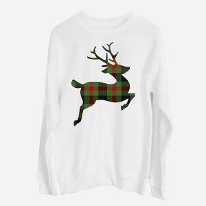 Свитшот Love&Live Christmas deer LL4-02227M.00P-20 XXL Белый (LL2000000216782) ТОП в Луцке