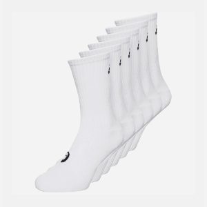 Набор носков ASICS Crew Sock 3ppk 141802-0001 35-38 (I ) 6 пар Белый (8718837020819) ТОП в Луцке