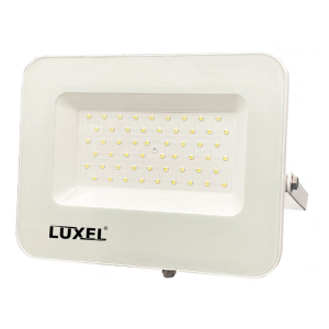 Светодиодный белый прожектор Luxel 245х210х31мм 175-260V 50W IP65 (LED-LPEW-50С) надежный