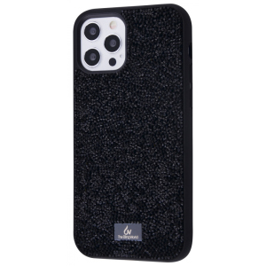 Чохол з камінням та блискітками Bling World Grainy Diamonds (TPU) iPhone 11 Pro black Чорний ТОП в Луцьку