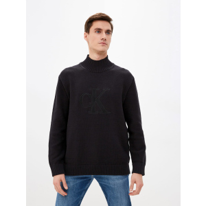 Светр Calvin Klein Jeans Premium Ck Mock Neck Sweater J30J318619-BEH S Pvh Black (8719854532811)