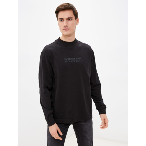 Жіночий лонгслів Calvin Klein Ls Tee J30J318732-BEH L Pvh Black (8719854845485) краща модель в Луцьку