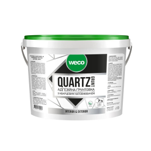 Грунтовка кварцевая Quartz-Grunt Weco 7 кг надежный