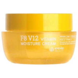 Увлажняющий крем для лица Eyenlip F8 V12 Vitamin Moisture Cream с витаминами 50 мл (8809555251576) в Луцке