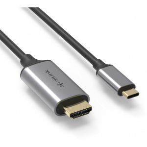 Кабель Ailink Gold Connectors USB-C на HDMI 8K 30Hz (AI-С5) краща модель в Луцьку