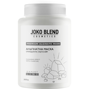 Альгінатна маска Joko Blend, що очищає з вугіллям 200 г (4823109400757) краща модель в Луцьку