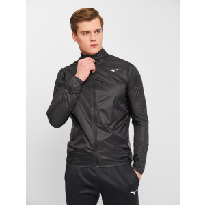 Спортивна кофта Mizuno Aero Jacket J2GE100009 M Чорна (5059431060874) ТОП в Луцьку