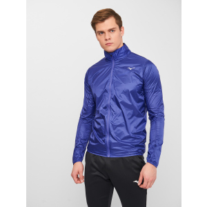 Спортивная кофта Mizuno Aero Jacket J2GE100024 M Синяя (5059431204957) ТОП в Луцке