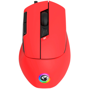 Миша Marvo M428 RGB USB Red (M428.RD) ТОП в Луцьку