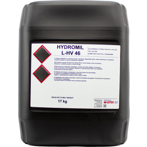 Гідравлічна олія Lotos Hydromil L-HV 46 17 кг (WH-P701J40-000) в Луцьку