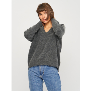 Пуловер Superdry Studios Slouch Vee Knit W6110338A-HCS S (10) Tar Marl (5057847328045) лучшая модель в Луцке