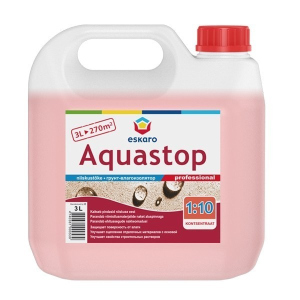 Ґрунтовка Eskaro Aquastop Professional Вологоізоляційна 3 л арт - U016 краща модель в Луцьку