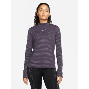 Спортивная кофта Nike W Nk Df Run Dvn Ls Top DD6821-540 S Пурпурная темная (195243289104) в Луцке