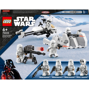 Конструктор LEGO Star Wars Сніговий штурмовик Бойовий набір 105 деталей (75320) рейтинг