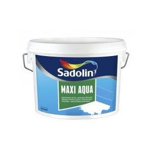 Вологостійка дрібнозерниста легка шпаклівка SADOLIN MAXI AQUA 10 л краща модель в Луцьку