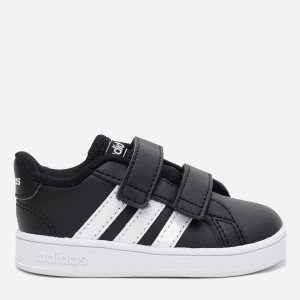 хорошая модель Кеды детские Adidas Grand Court I EF0117 18 Cblack/Ftwwht/Ftwwht (4061622759352)