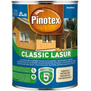 Захисно-декоративний засіб для деревини PINOTEX CLASSIC LASUR орегон 1 л. краща модель в Луцьку