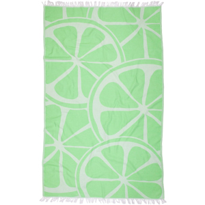 Полотенце Barine Pestemal Lemon Green 90x160 (svt-2000022244404)