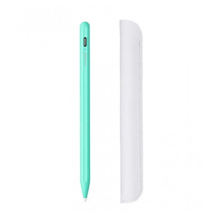 Стілус Goojodoq для планшета Apple iPad 2018-2021 9 Gen Magnetic USB-C 1.2mm Turquoise краща модель в Луцьку