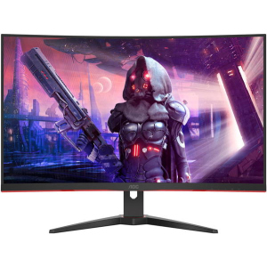 хорошая модель Монiтор TFT AOC 31.5" C32G2AE/BK VA Curved 165Hz 1ms HDMI DP MM (C32G2AE/BK)