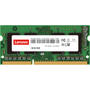 Оперативна пам'ять Lenovo SODIMM DDR3L 4Gb 1600MHz PC3L-12800 (03X6656) надежный