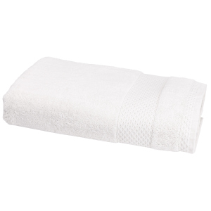 Махровое полотенце Luxury Linens Alligator 650 GR 70х140 White (291217014)