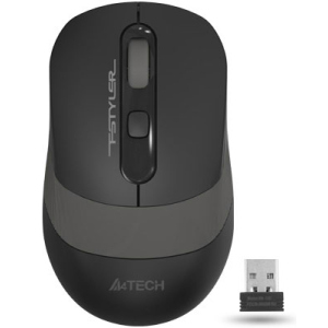 Миша бездротова A4 Tech Fstyler FG10 Black/Grey