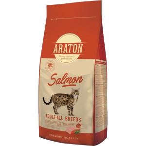 Сухий корм для котів ARATON SALMON Adult All Breeds 1.5 кг (4771317456465) рейтинг