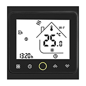 Терморегулятор In-Therm PWT-002 Wi-Fi Чорний краща модель в Луцьку