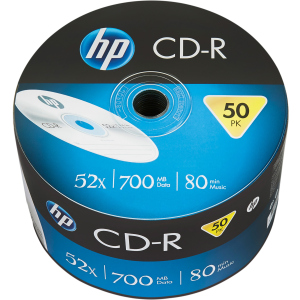HP CD-R 700 MB 52x 50 шт (69300) ТОП в Луцке