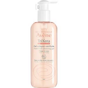 Очищающий гель Avene TriXera Nutrition для сухой кожи лица и тела 400 мл (3282770074710) ТОП в Луцке