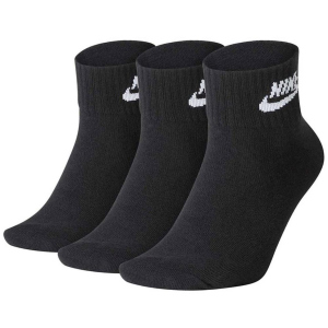 Набір шкарпеток Nike U Nk NSW Evry Essential Ankle 3Pr SK0110-010 S (34–38) 3 пари Чорний (193145890510) в Луцьку