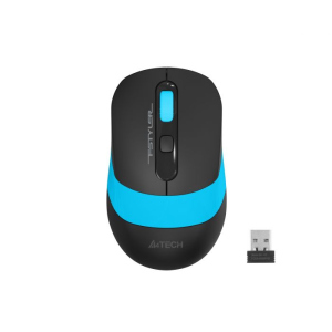 хороша модель Миша A4Tech Fstyler FG10S 2000dpi Black+Blue, USB, Wireless, безшумна (FG10S Blue)