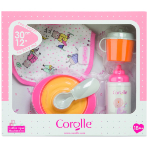 Ігровий набір Corolle Дитячий Сніданок 5 аксесуарів для ляльок 30 см (9000110220)