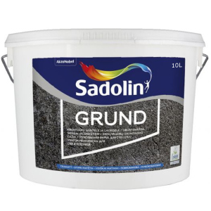 Грунт дисперсионный SADOLIN GRUND для впитывающих поверхностей белый (база ВW) 10л ТОП в Луцке