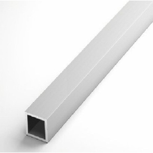 Труба алюмінієва квадратна Segreto анодована срібло 50х50х3 мм 1м (уп.,10шт) в Луцьку