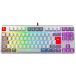 Клавиатура проводная Xtrfy K4 TKL RGB Kailh Red USB Retro UKR RUS (XG-K4-RGB-TKL-RETRO-RRUS) в Луцке