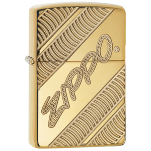 Зажигалка Zippo 169 Zippo Coiled Armor Золотистая (Zippo 29625) ТОП в Луцке