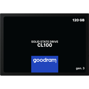 Goodram SSD CL100 Gen.3 120GB 2.5" SATA III 3D NAND TLC (SSDPR-CL100-120-G3) ТОП в Луцке