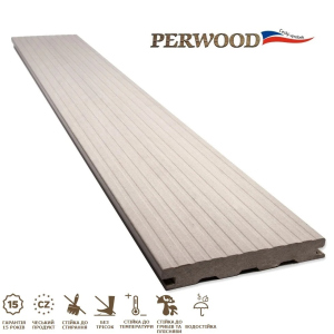 хорошая модель Террасная доска Perwood Natural Massive Слоновая Кость 161х21х4000 мм (400071)