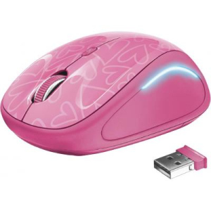 Мышка Trust Yvi FX pink (22336) рейтинг