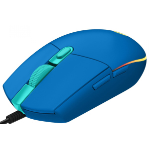 Мышь Logitech G102 Lightsync USB Blue (910-005801) лучшая модель в Луцке